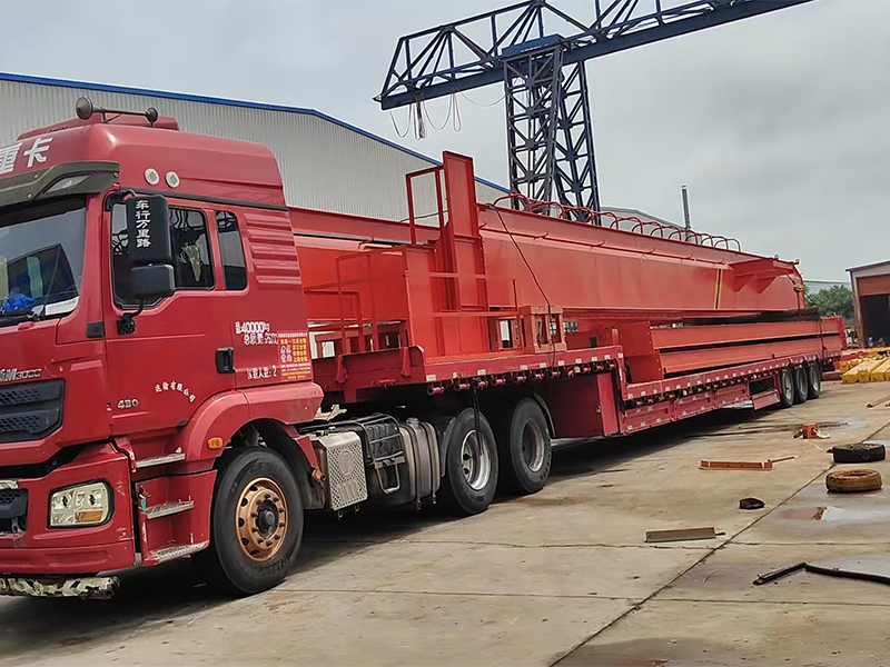 全包廂電動葫蘆門式起重機MHx5-29m 制作完成  裝完發車