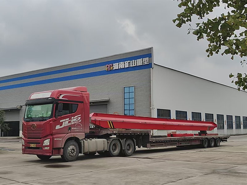 電動單梁起重機 LD5t-17.76m 制作完成  裝車發出